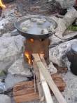 Emberlit Stove for cooking