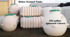 Water storage tanks