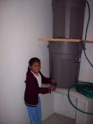 Monolithic ceramic water filter and purification system.