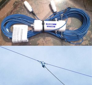 BUXCOMM WINDOM dipole antenna