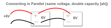 Connecting Battery in Parallel