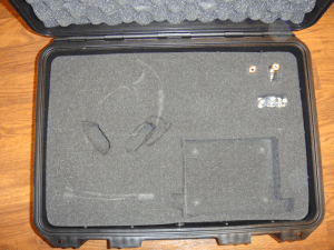 Yaesu FT-897D support hardcase contents