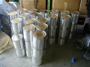 #10 cans of food storage