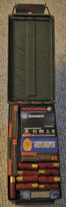 Shotgun Ammunition loadout in a .50cal ammo can