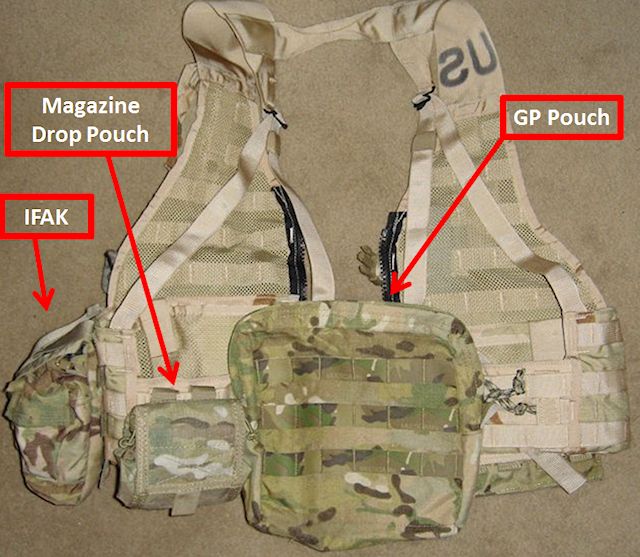 Tactilcal Vests : rear