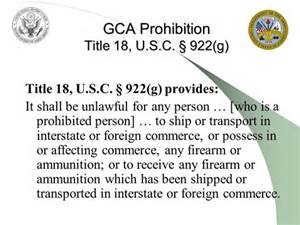 The Gun Control Act of 1968