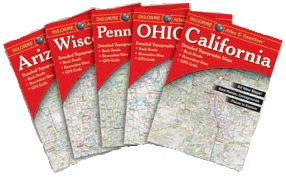 Delorme Atlas & Gazetteer states