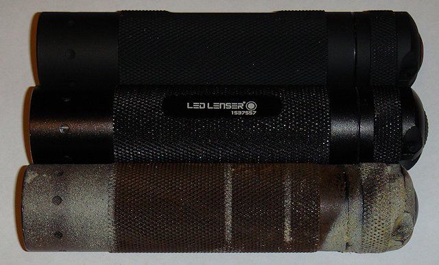 LED Lenser T square Flashlight 240 lumens 880229