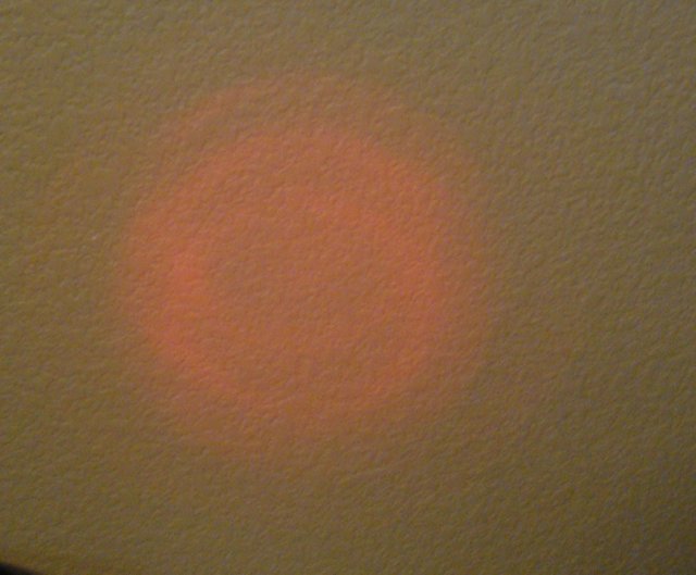 Black Diamond Spot red lens red light