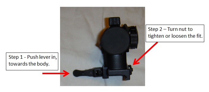 adjusting Konus Sight Pro 7216