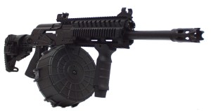 Siaga 12 with 20-round magazine to counter a door breach