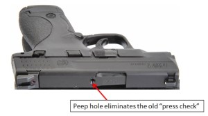 Smith Wesson MP shield peephole